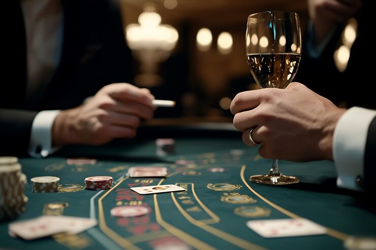 milan69 app showing live blackjack table with dealer and player interface